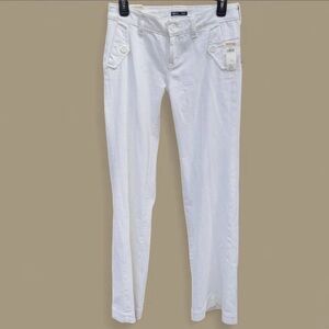 Vintage Gap White Low Rise Straight Leg Jeans NWT